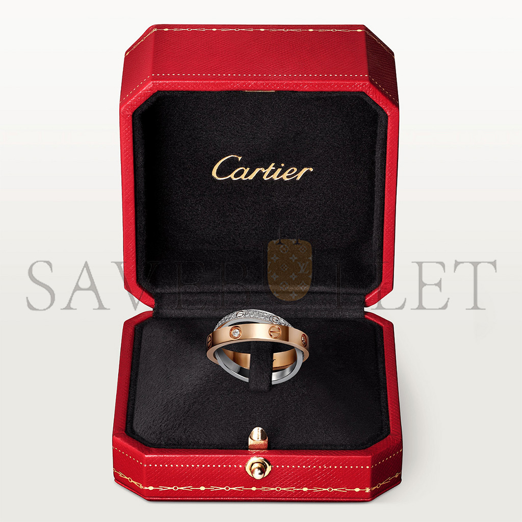 CARTIER LOVE RING, DIAMOND-PAVED B4094600